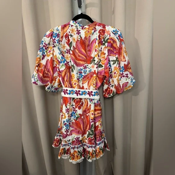 FARM Rio
Spring Bananas Belt Mini Dress NWOT - Picture 5 of 6